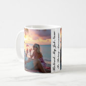 Tasse 'Im Ruhestand und großartig sein' (Vorderseite Links)