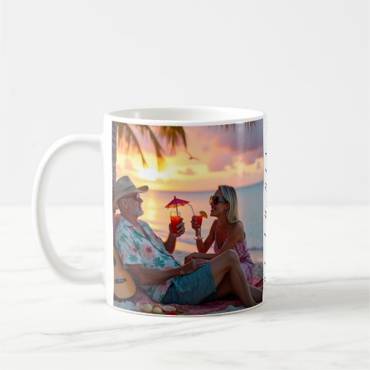 Tasse 'Im Ruhestand und großartig sein' (Links)