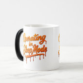 Tasse im Schlafmodus (Vorderseite Links)