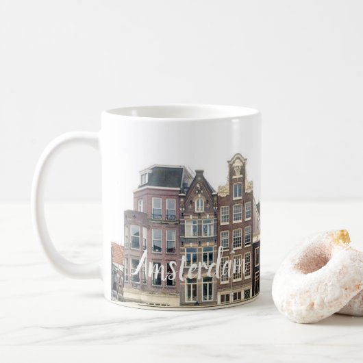 Tasse in Amsterdam (Mit Donut)