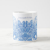 Tasse in Blau (Vorderseite)