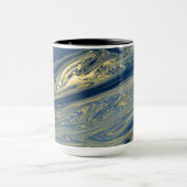 Tasse in Blau und Gold (Zentrum)