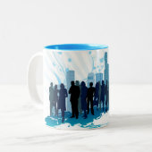 Tasse in der Stadt (Vorderseite Links)