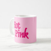 Tasse in Rosa, Heiß rosa (Vorderseite Links)