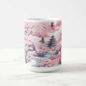Tasse in rosa und grau (Mittel)