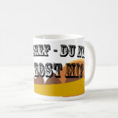 Tasse Indianerhäuptling Motiv: I Chef -  Du nix! (VorderseiteRechts)