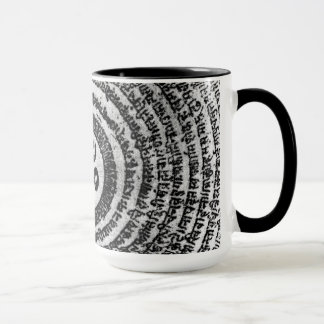Tasse, Indien, OM Mani padme Summen Tasse