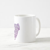 Tasse "Interpreter" American Sign Language (Ombré) (VorderseiteRechts)