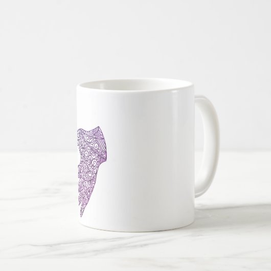 Tasse "Interpreter" American Sign Language (Ombré) (VorderseiteRechts)