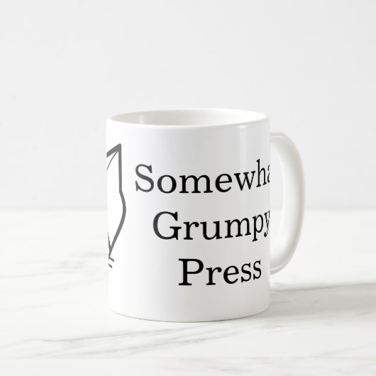 Tasse - Irgendwas Grumpy Press (VorderseiteRechts)