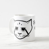 Tasse - Irgendwas Grumpy Press (Vorderseite Links)