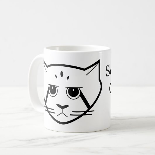 Tasse - Irgendwas Grumpy Press (Vorderseite Links)