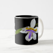 Tasse - Iris-Blume (VorderseiteRechts)