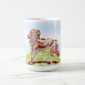 Tasse: Irish Setter Kaffeetasse (Mittel)