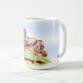 Tasse: Irish Setter Kaffeetasse (VorderseiteRechts)