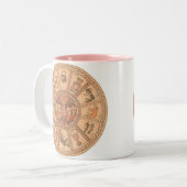 Tasse - israelisch-hebräisches Zodiac Wheel (Vorderseite Links)