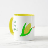 Tasse "Iss deine Veggies" (Vorderseite Links)
