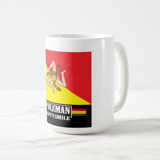 Tasse ist glücklich zu lächeln (VorderseiteRechts)
