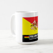 Tasse ist glücklich zu lächeln (Vorderseite Links)