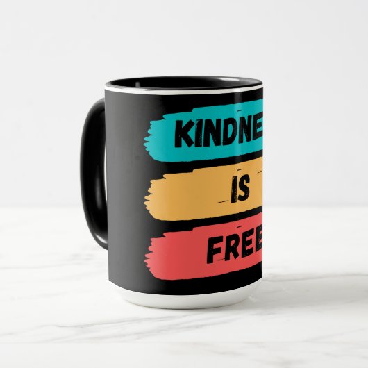 Tasse ist gratis (Vorderseite Links)