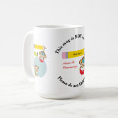 Tasse ist kein Waisenkind Bitte Adoptier keinen Af (Vorderseite Links)