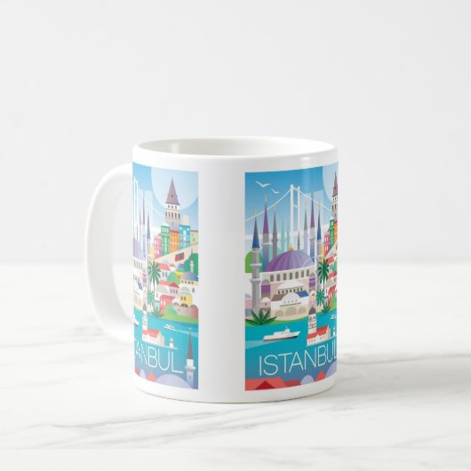 Tasse Istanbul (Vorderseite Links)