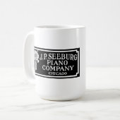 Tasse J P Seeburg Nickelodeon (Vorderseite Links)