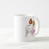 Tasse Jackie M. Custom Bridesmaid (VorderseiteRechts)