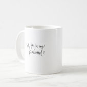 Tasse Jackie M. Custom Bridesmaid (Vorderseite Links)