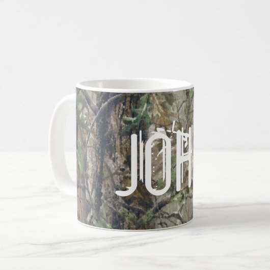 Tasse - Jagd-Tarnung (Vorderseite Links)