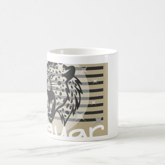 Tasse Jaguar Kunstwerk (Mittel)