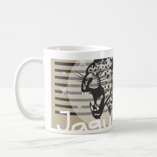 Tasse Jaguar Kunstwerk (Links)
