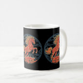 Tasse Jahr des Feuerpferdes (VorderseiteRechts)