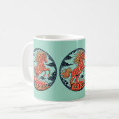Tasse Jahr des Feuerpferdes (Vorderseite Links)