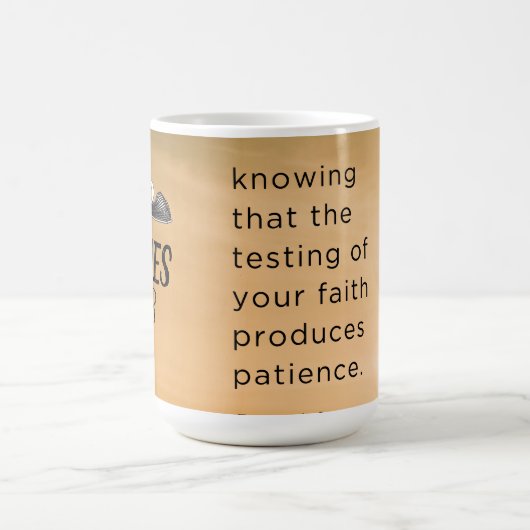 Tasse James 1:3 (Mittel)