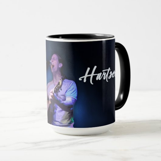 Tasse - James Hartsoe singt (VorderseiteRechts)