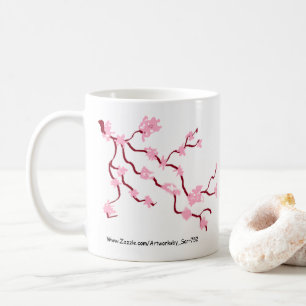 Tasse/Japanisch Rosa Kirschblossom Kaffeetasse