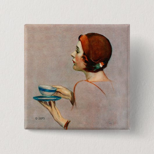 Tasse Java Button (Vorderseite)