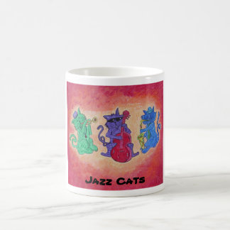 Tasse - Jazz-Katzen