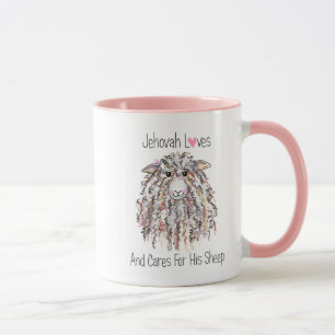 Tasse "Jehovah Lieben and Cares for Seine Sheep"