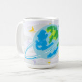 Tasse: Jenseits des Sonnensystems Kaffeetasse (Vorderseite Links)