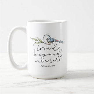 Tasse - jenseits von Maß geliebt (Schrift)