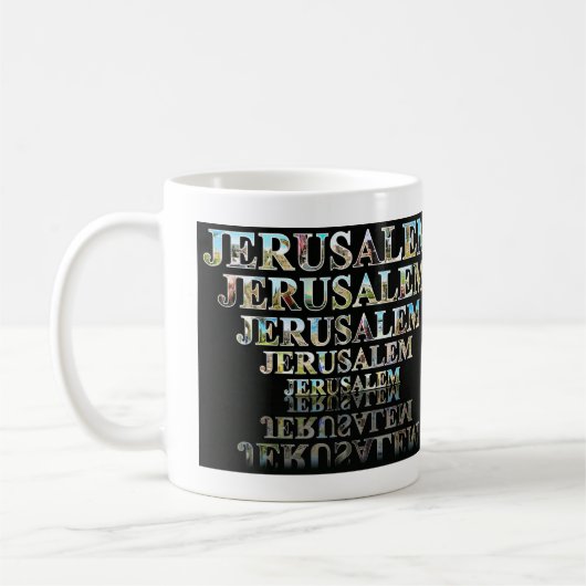 Tasse Jerusalem (Links)