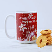 Tasse Jesus ist der Grund für die Jahreszeit