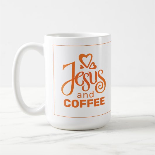 TASSE JESUS UND KAFFEE (Links)