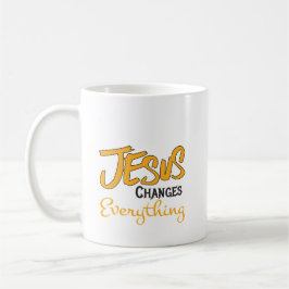 Tasse "Jesus verändert alles"