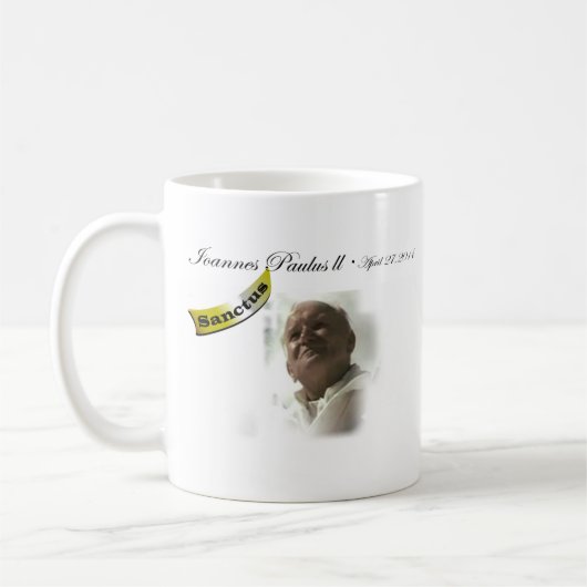 Tasse Johannes Paul II (Links)