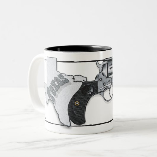 Tasse John Wesley Hardin (Vorderseite Links)