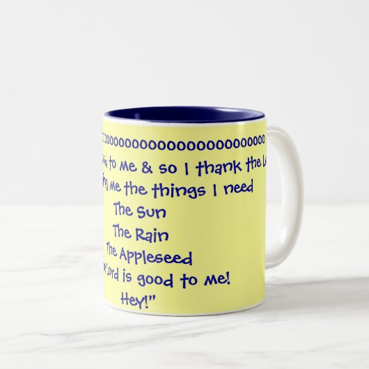 Tasse Johnny Appleseed (VorderseiteRechts)