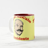 Tasse Juans McCain Presidente (Vorderseite Links)